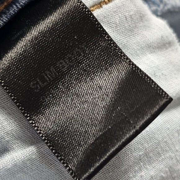 Bullhead Light Wash Slim Boot Cut Denim Blue Jeans 7S - Picture 4 of 6